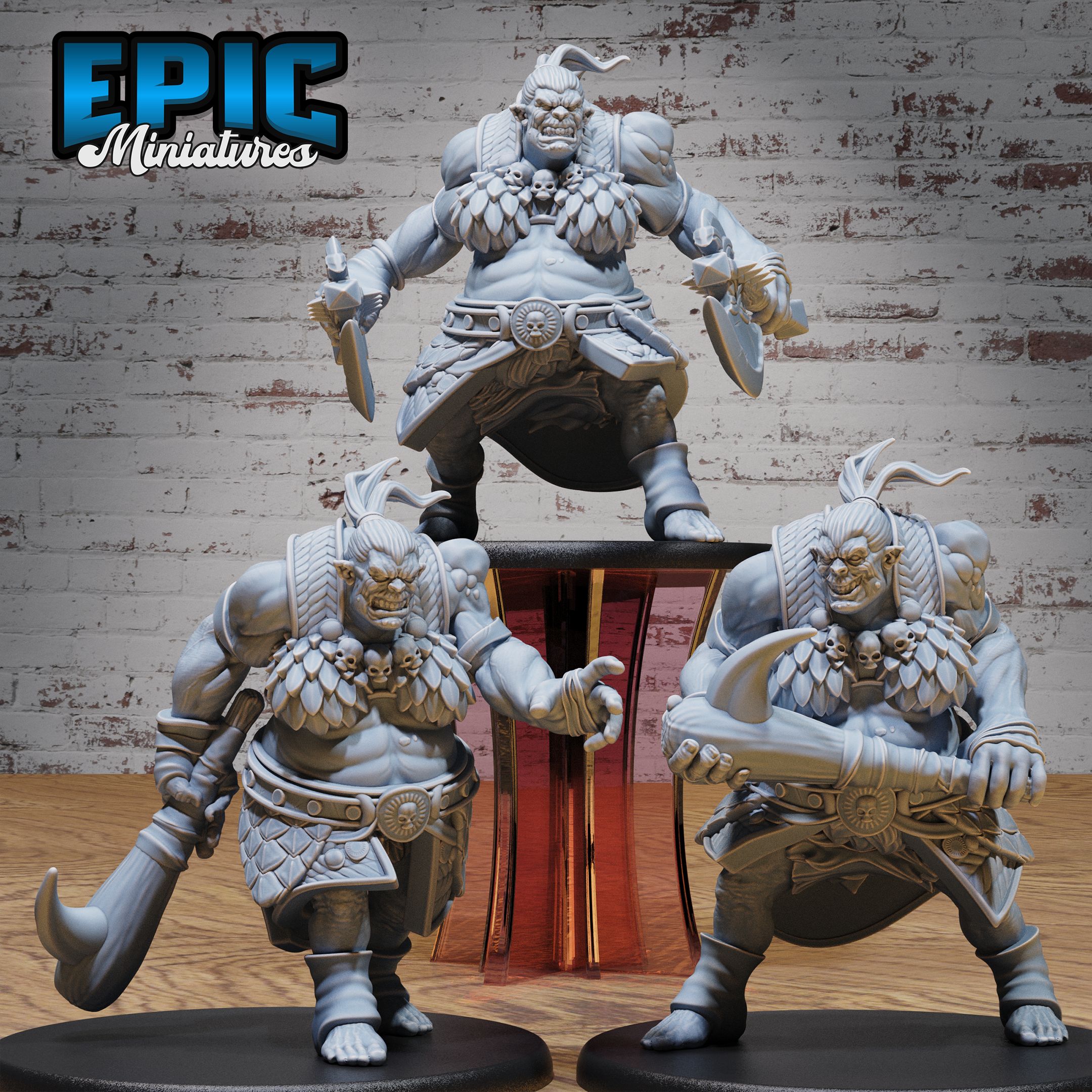 Orog Female Set / Orc Warrior / Cave Beast / Evil Troll Army / Forest Monster / Giant Humanoid Creature / Woodland Fighter / Underdark Siege Servant